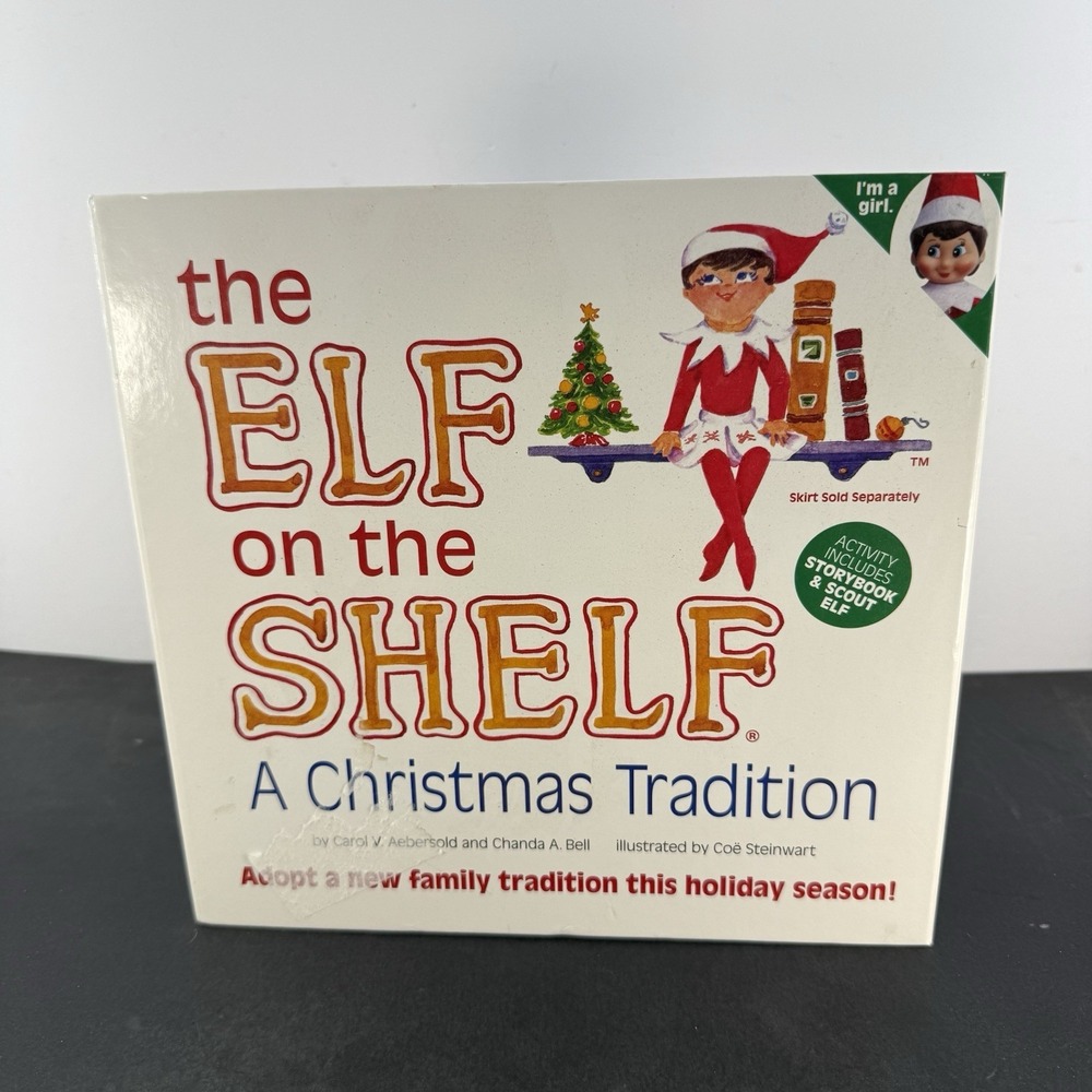 The Elf on the Shelf EOTGIRL A Christmas Tradition with Book